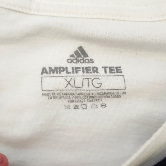 3 Adidas Amplifier Tee Athletic Shirts - Picture 4 of 7